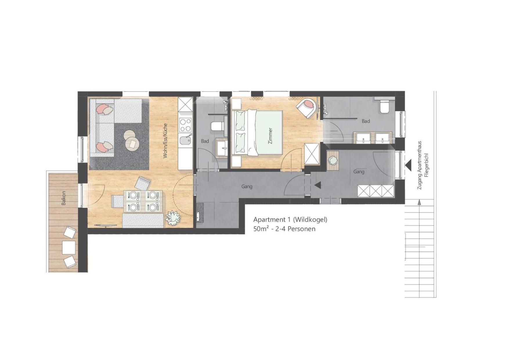Apartments Fliegerbichl - Familie Voithofer Bramberg am Wildkogel Exteriör bild